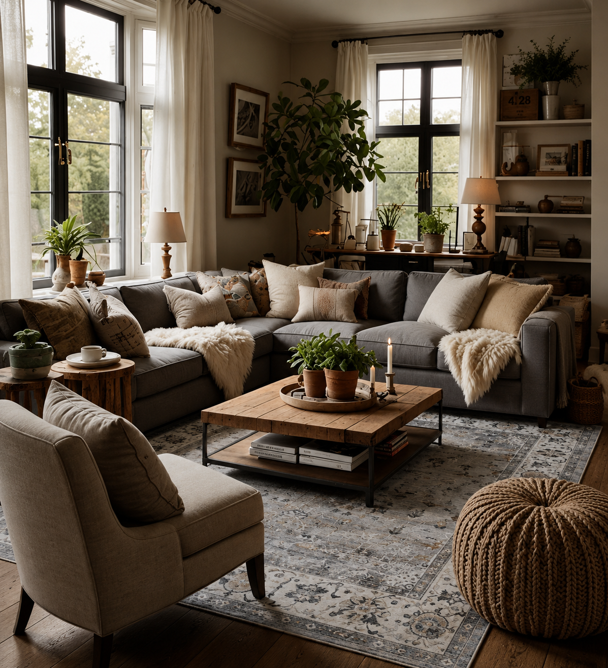 Country Stone Rug
