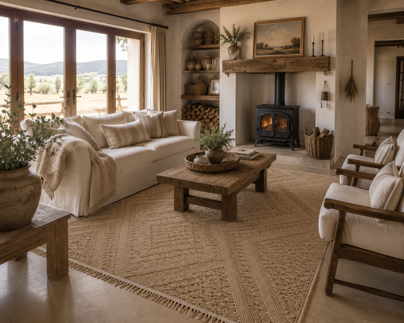 Sandstone Luxe Weave Rug