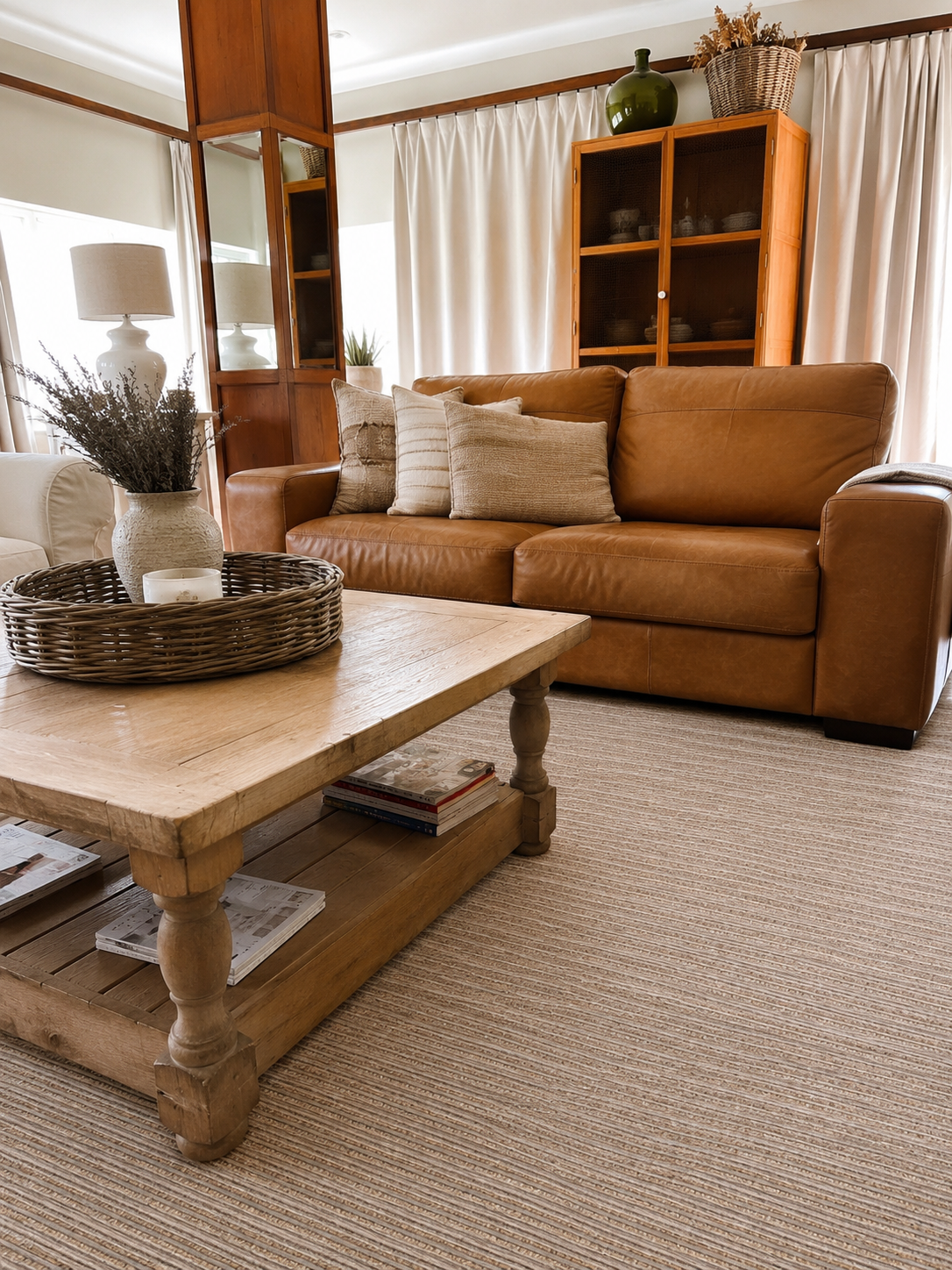 A Driftwood Jute Rug