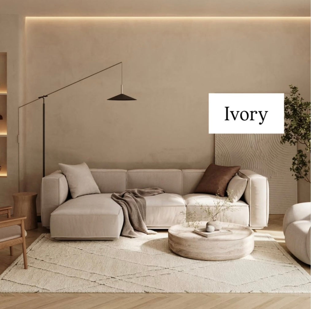 Bespoke Shaggy Collection (Ivory)