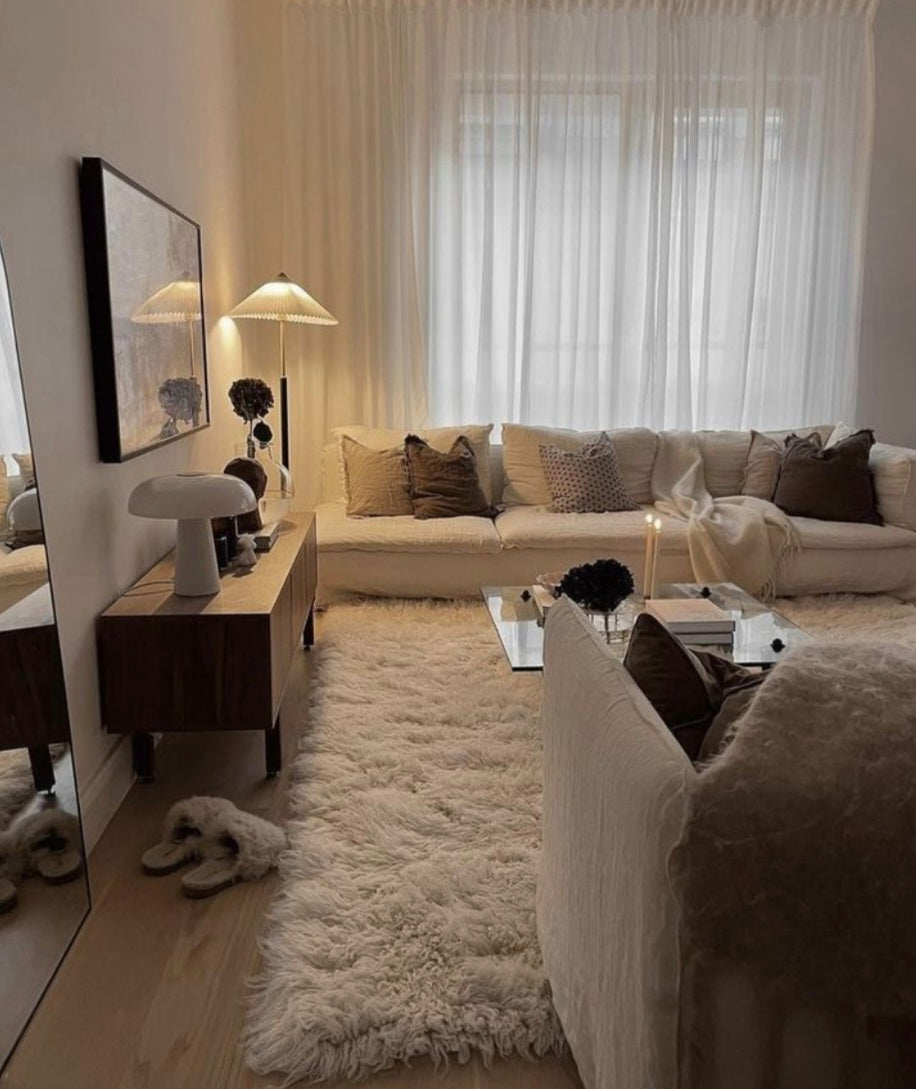 Flokati 100% Wool Rug ( Super Thick)