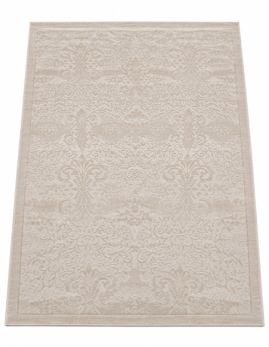 French Bone Farmhouse Rug