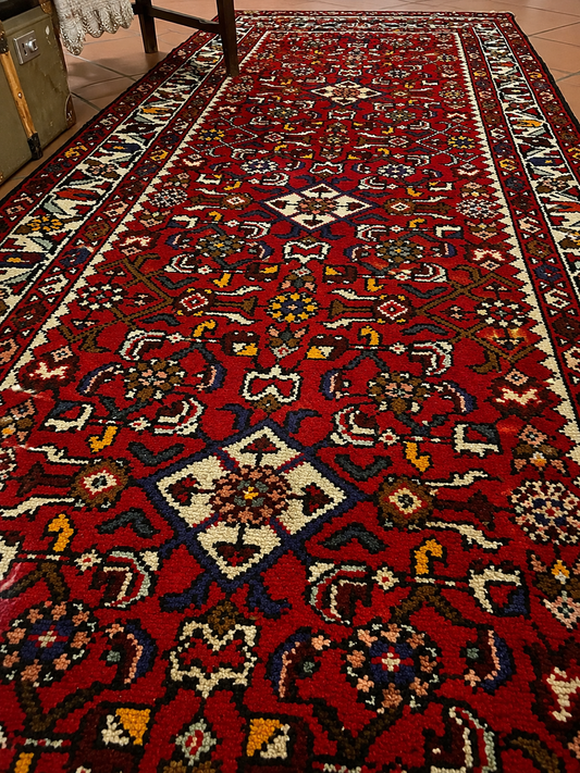 Hamadan Persian Runner ,2.45m x 1.35m