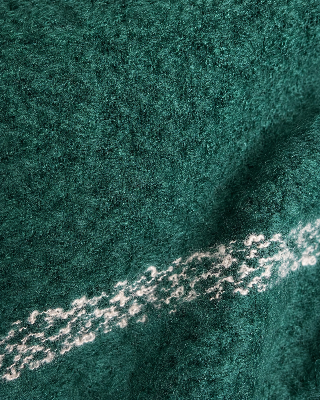Woodland Emerald Check Throw