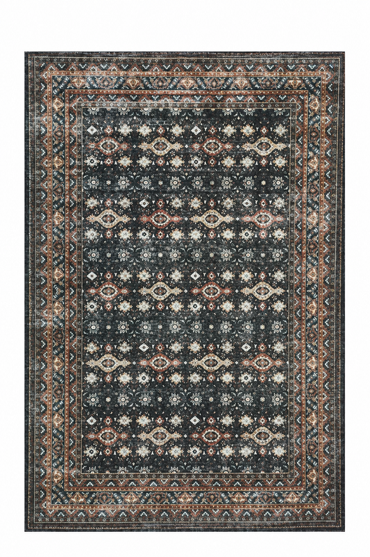 Old Mill Charcoal Rug
