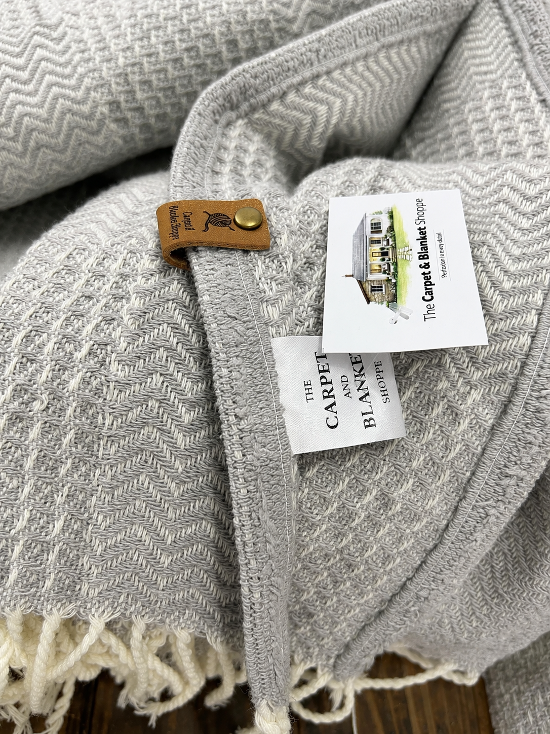 Farmhouse Mist Blanket Throw