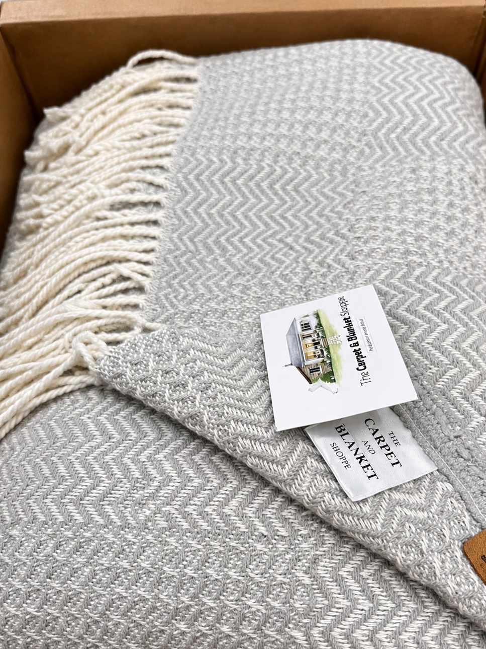 Farmhouse Mist Blanket Throw