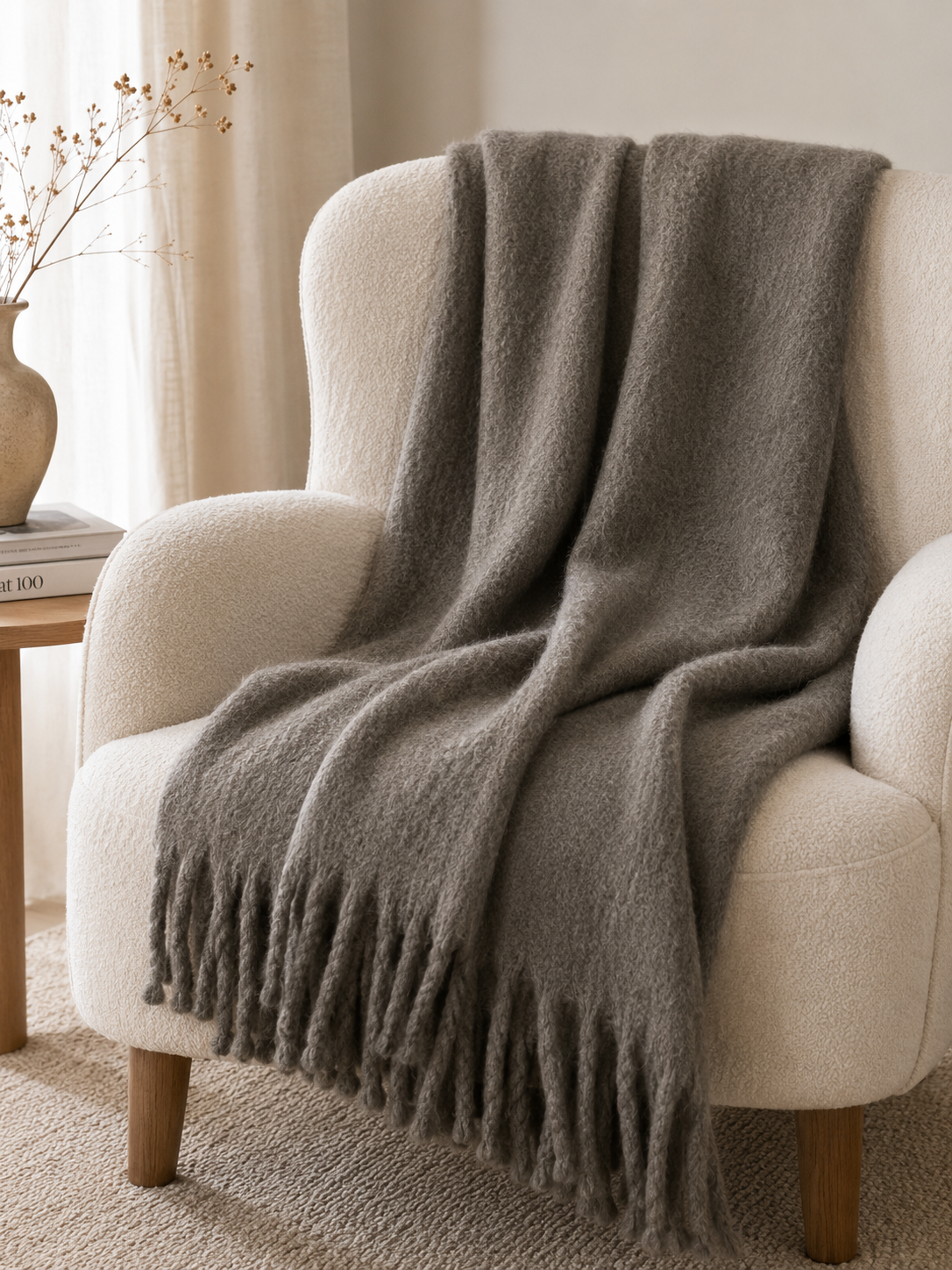 Stone Hearth Throw