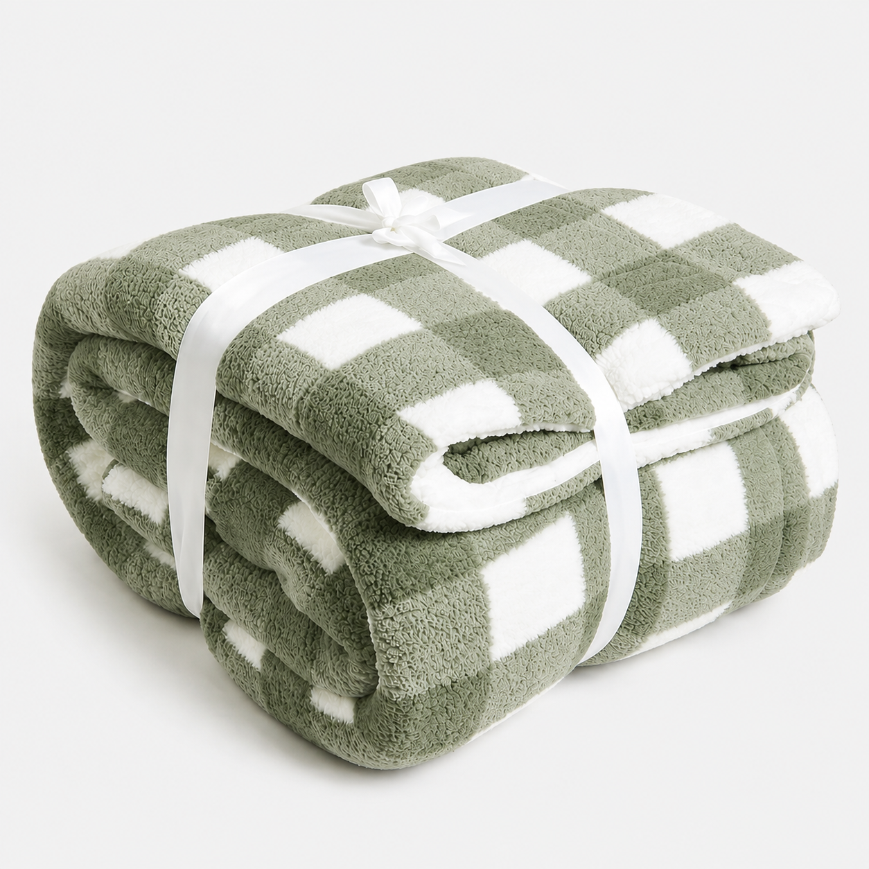 Sagewood Check Blanket