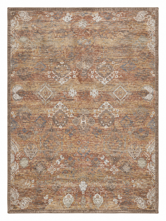 Burnt Oak Farmhouse Rug