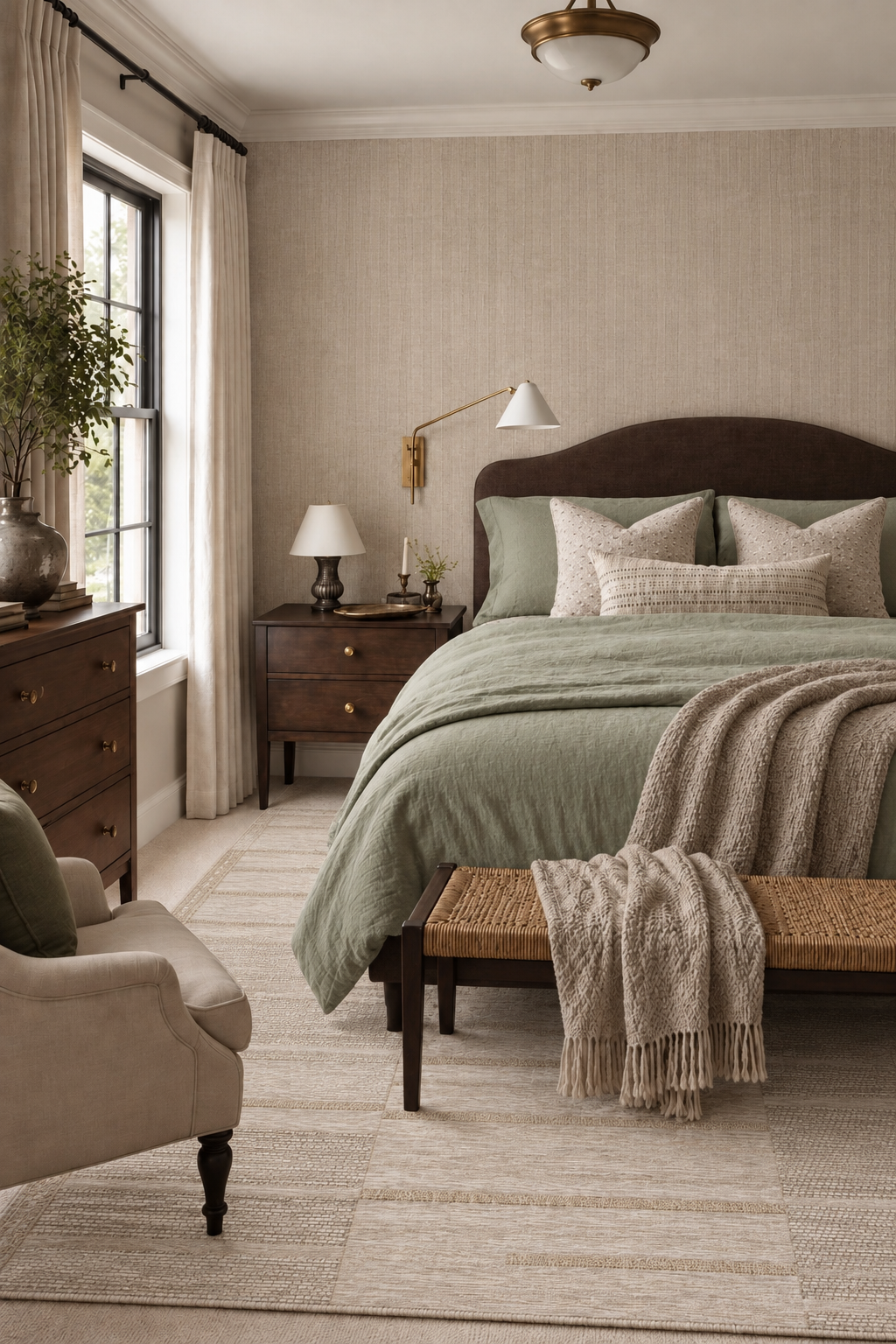 Sage Duvet Cover & Pillow cases