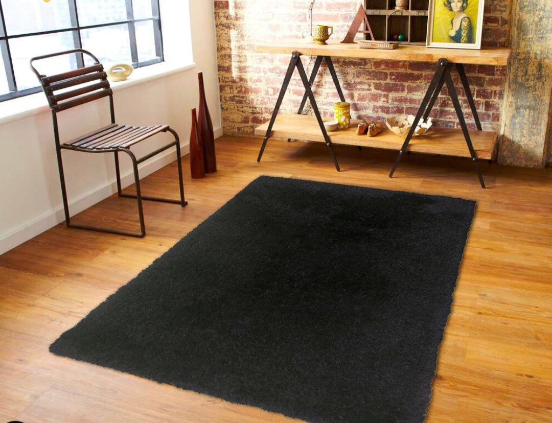 The Luxurious Shaggy Black Collection