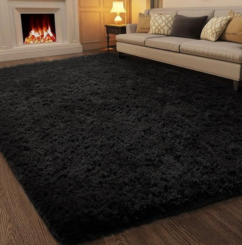 The Luxurious Shaggy Black Collection