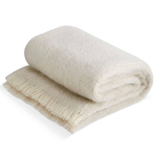 Cream Harvest Throw